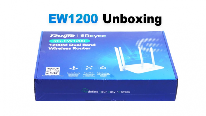 Ruijie RG-EW1200 1200Mbps Dual Band Mesh WiFi Router